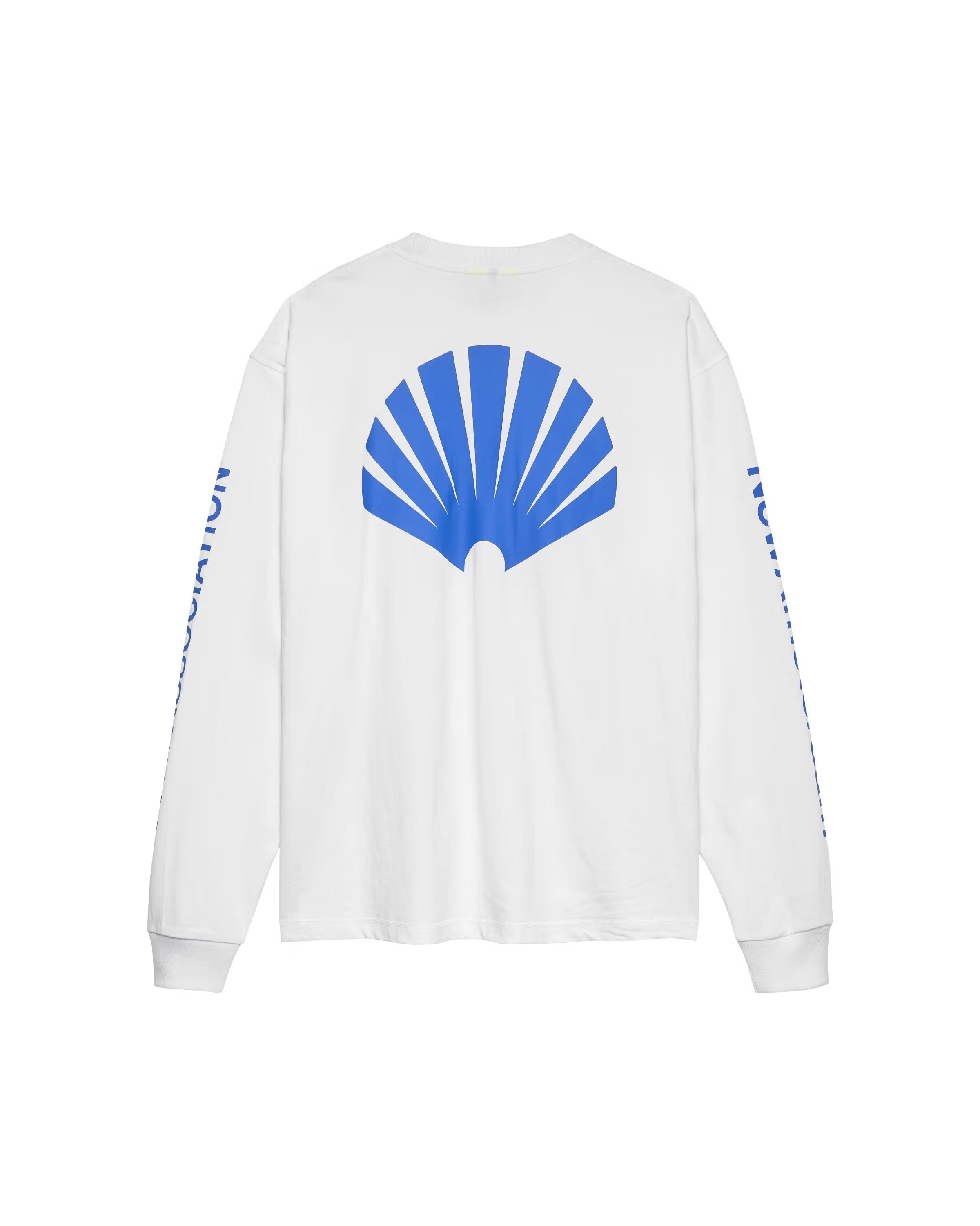 NEW AMSTERDAM SURF ASSOCIATION Logo LongSleeve White /Cobalt