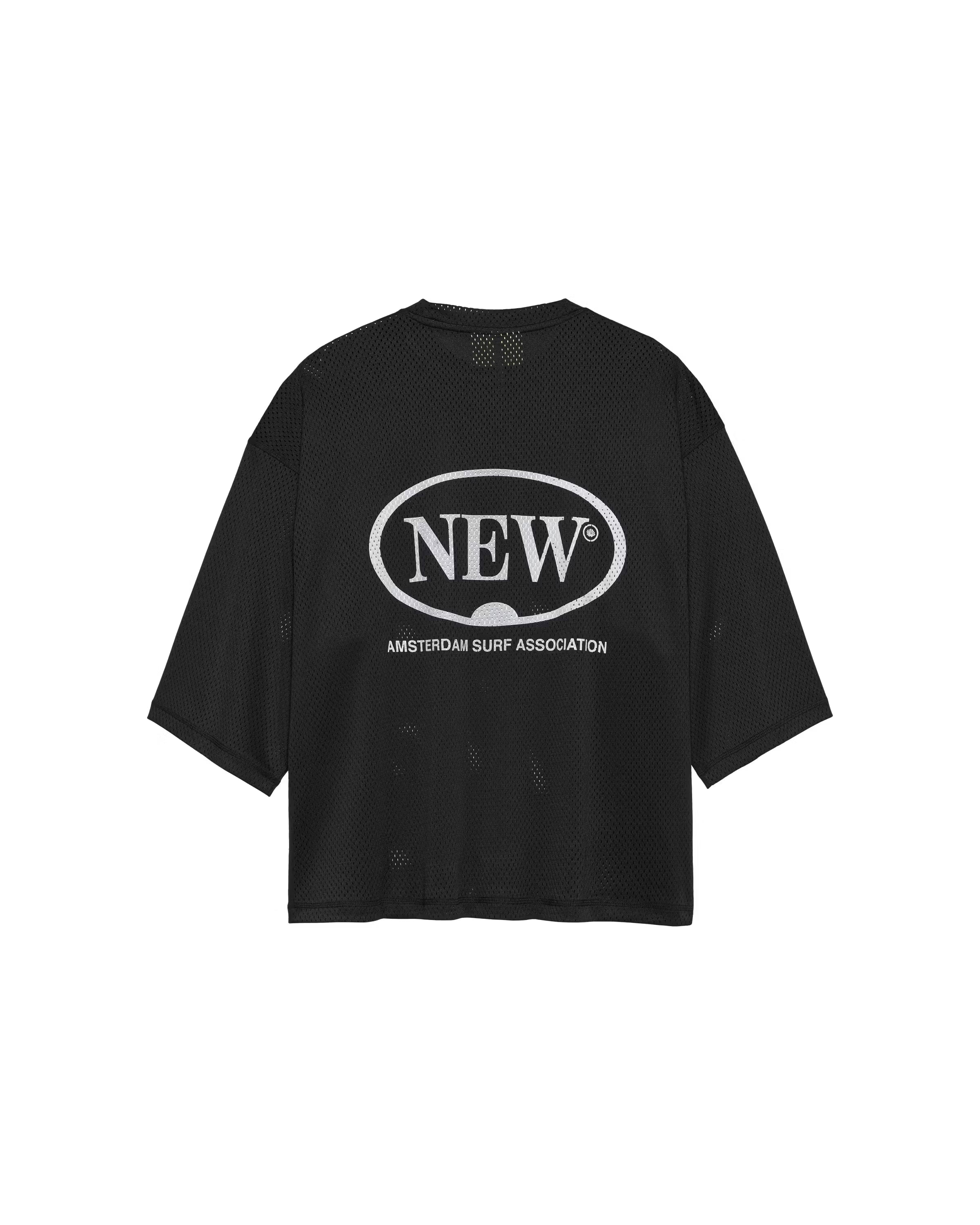 NEW AMSTERDAM SURF ASSOCIATION Mesh Jersey Black