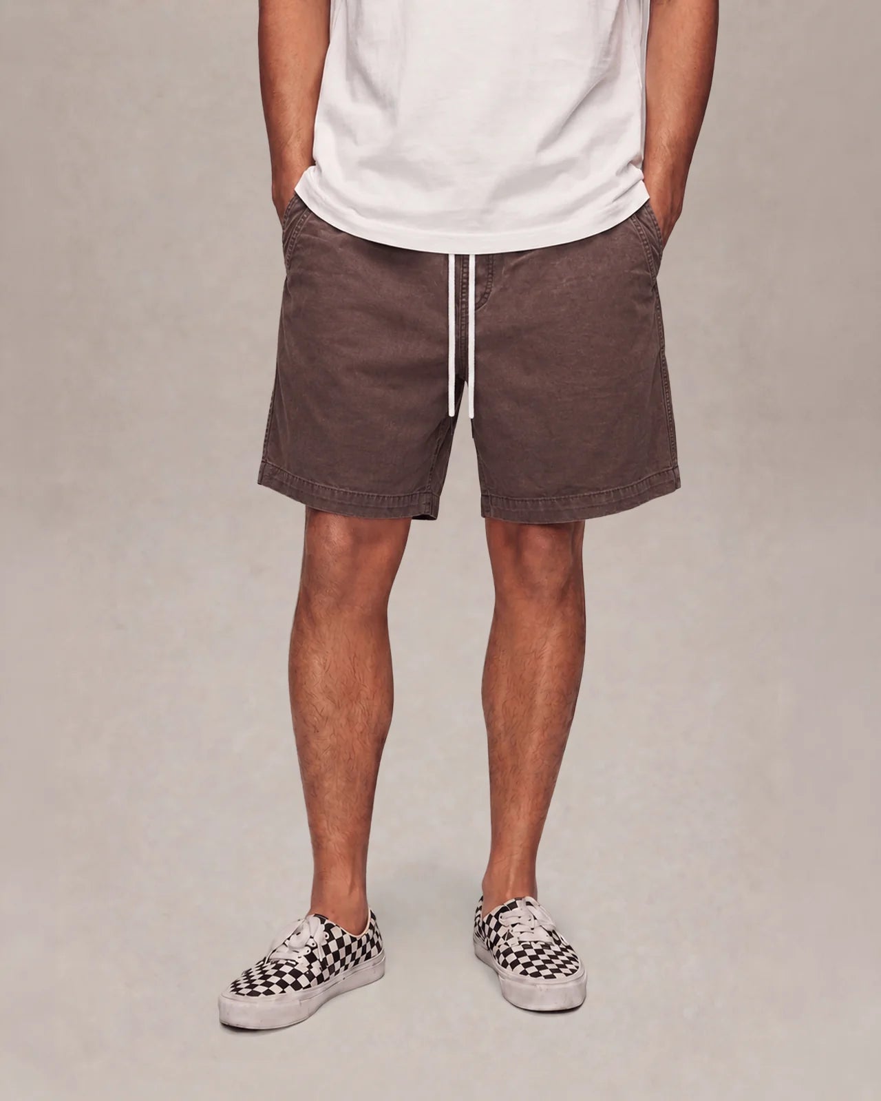 SIXTH BLOOM HOUSE Tencel Shorts Brown