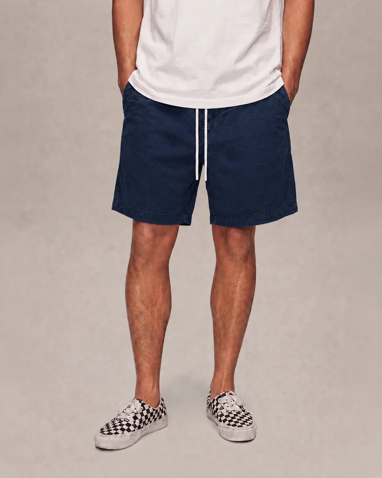 SIXTH BLOOM HOUSE Tencel Shorts Navy