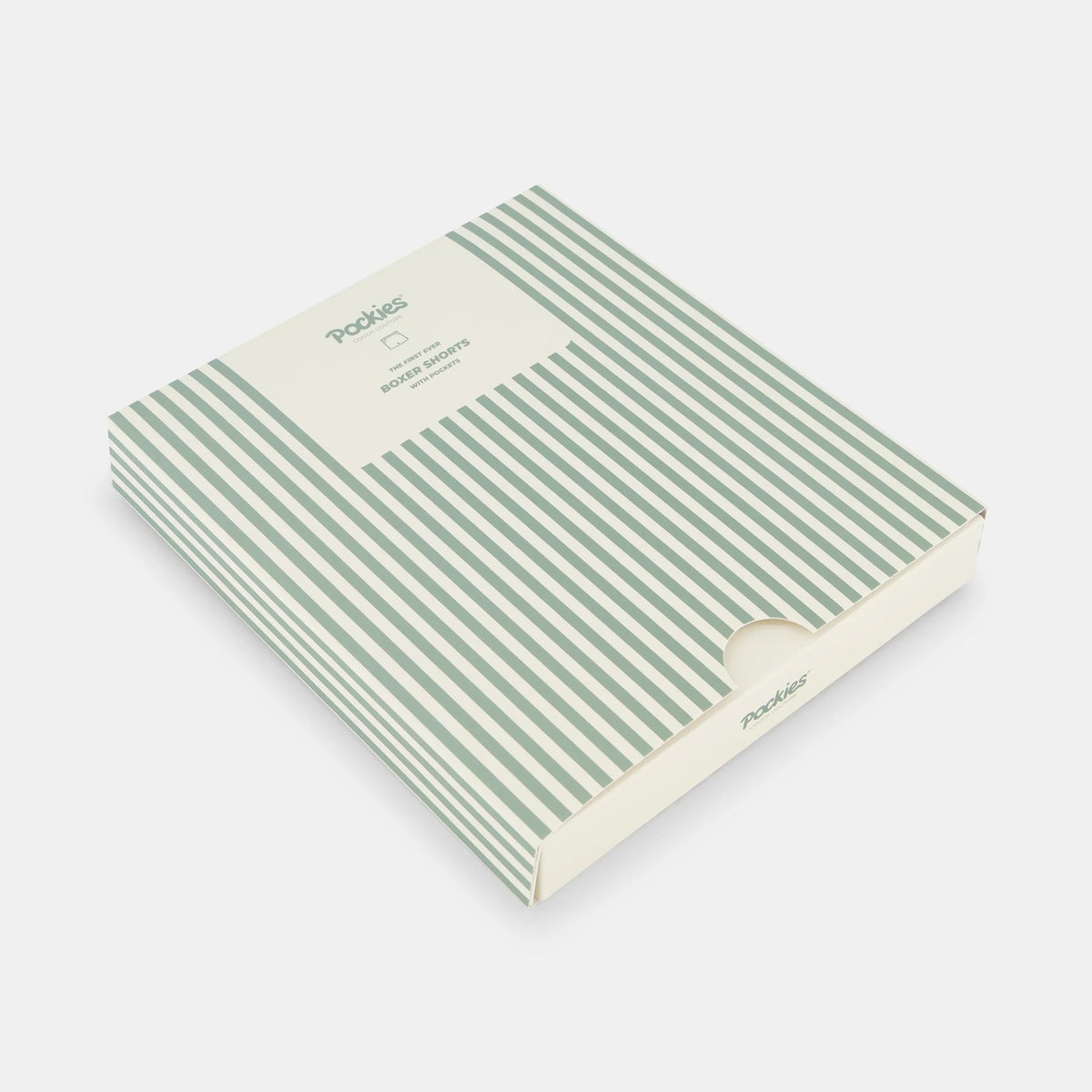 POCKIES Green Striped