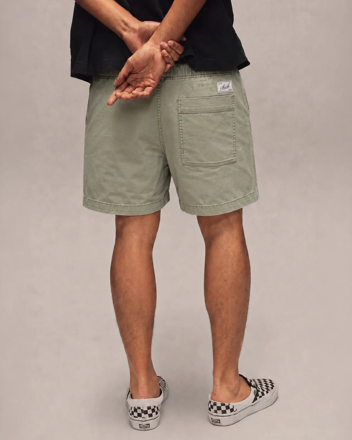 SIXTH BLOOM HOUSE Tencel Shorts Green