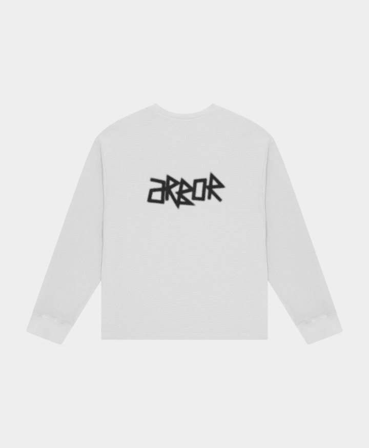 ARBOR ANTWERP Halftone Waffle Crewneck Beige
