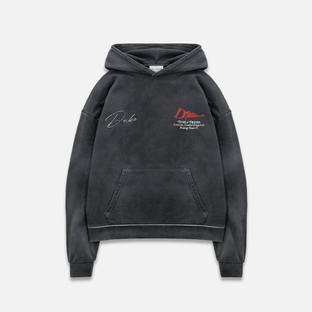 DUKE + DEXTER DR1 Helmet Washed Black Hoodie