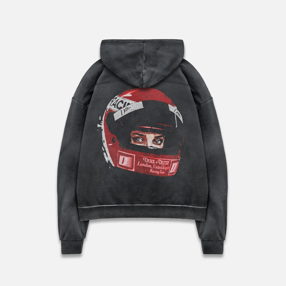 DUKE + DEXTER DR1 Helmet Washed Black Hoodie