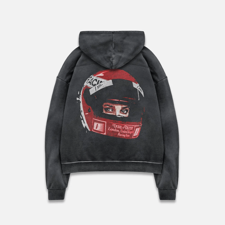 DUKE + DEXTER DR1 Helmet Washed Black Hoodie