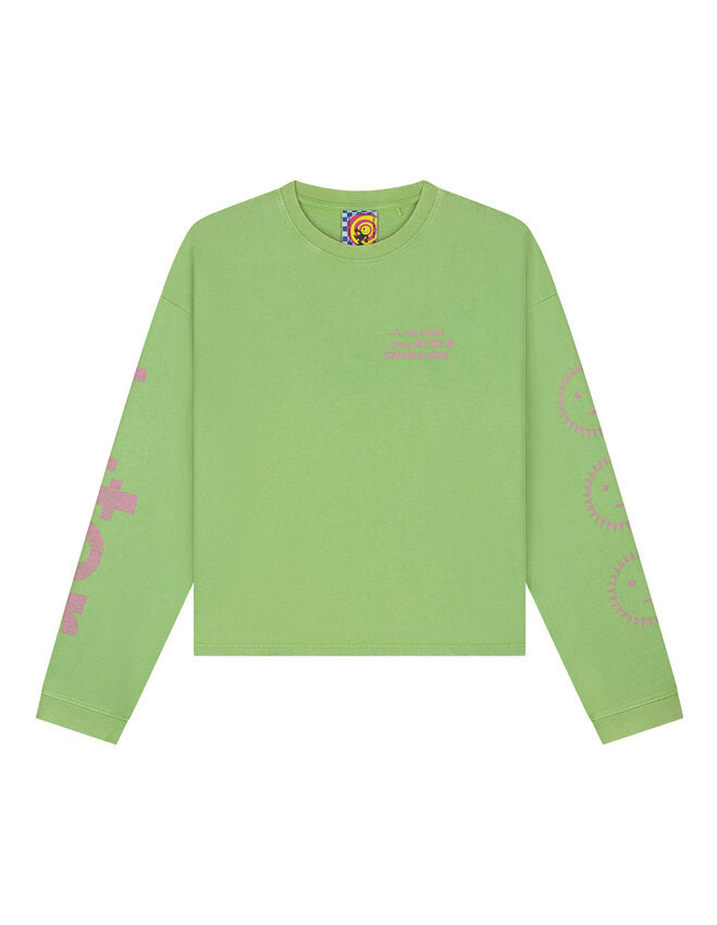 LOVELEE DAE Hotter Flash Green L/S
