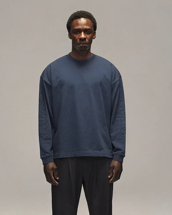 Sixth Embro Longsleeve Navy voorkant