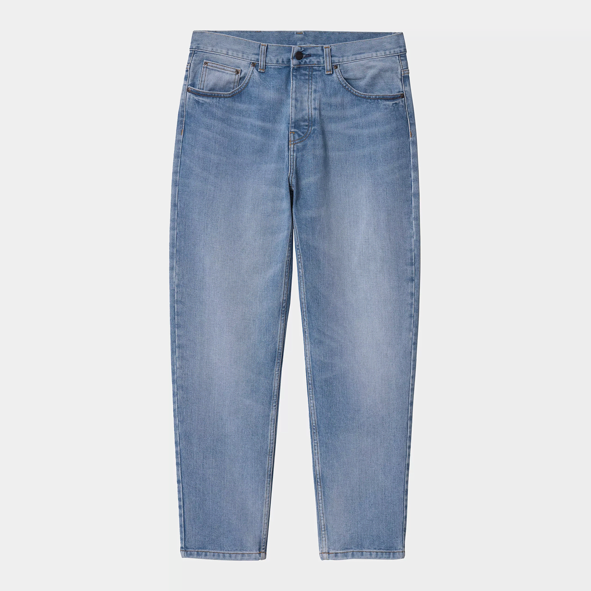 CARHARTT WIP Newel Pant Blue Light Used Wash