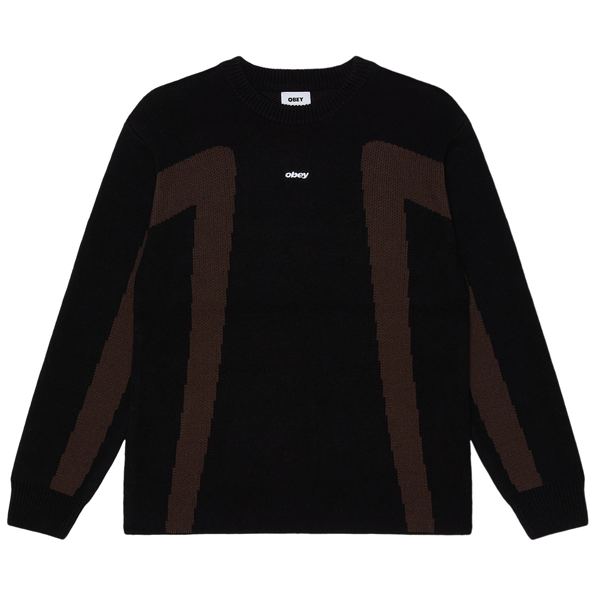 OBEY Brann Sweater Digital Black Multi