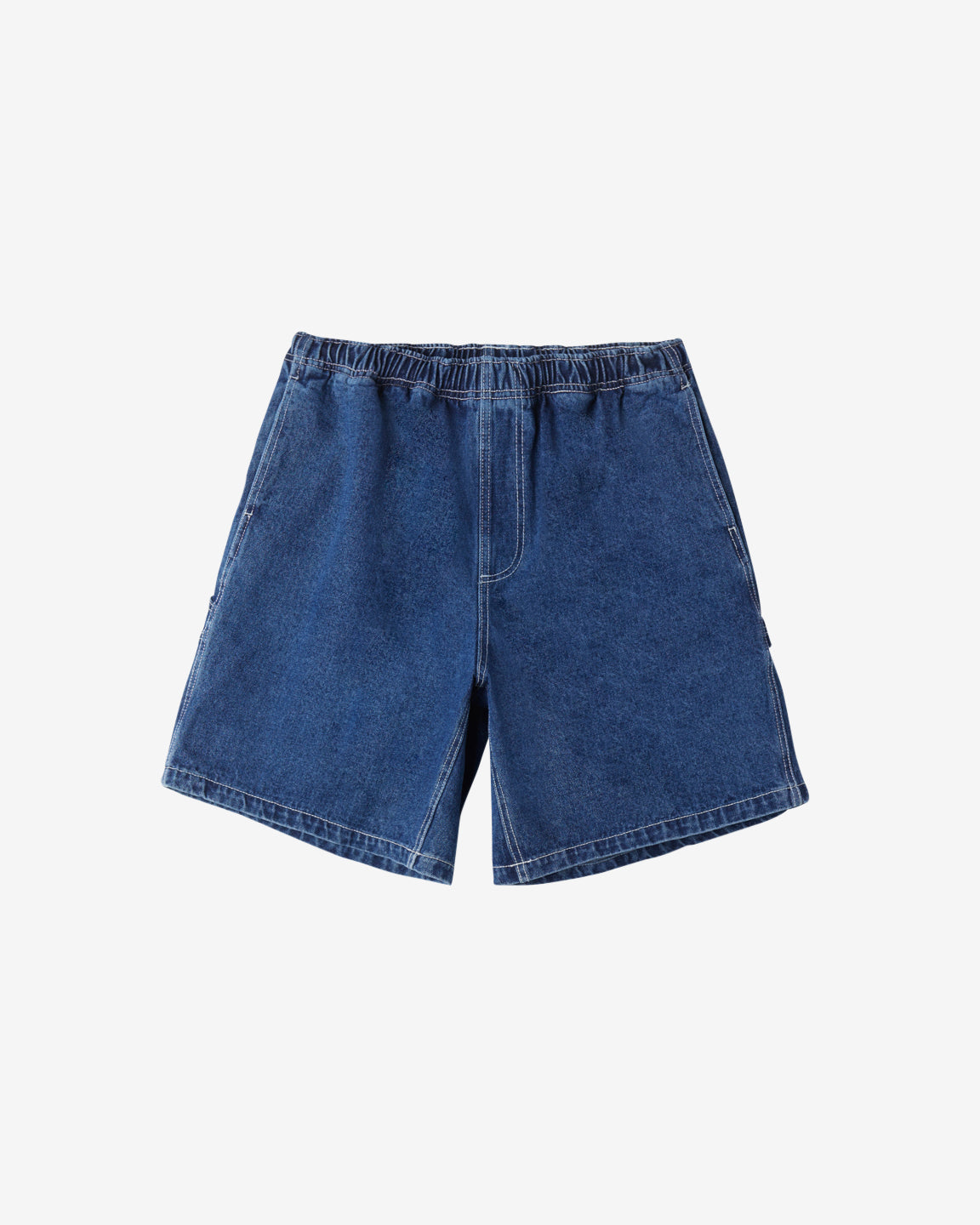 OBEY Easy Denim Carpenter Short Stone Wash Indigo