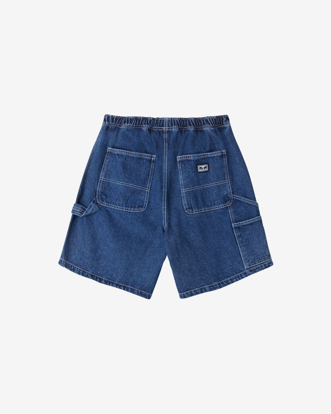 OBEY Easy Denim Carpenter Short Stone Wash Indigo