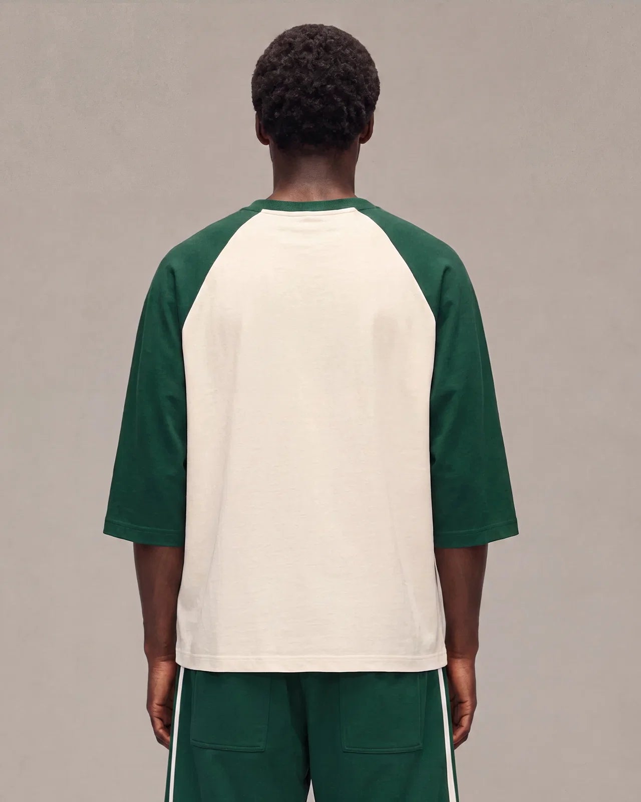 SIXTH BLOOM HOUSE Raglan T-Shirt Green