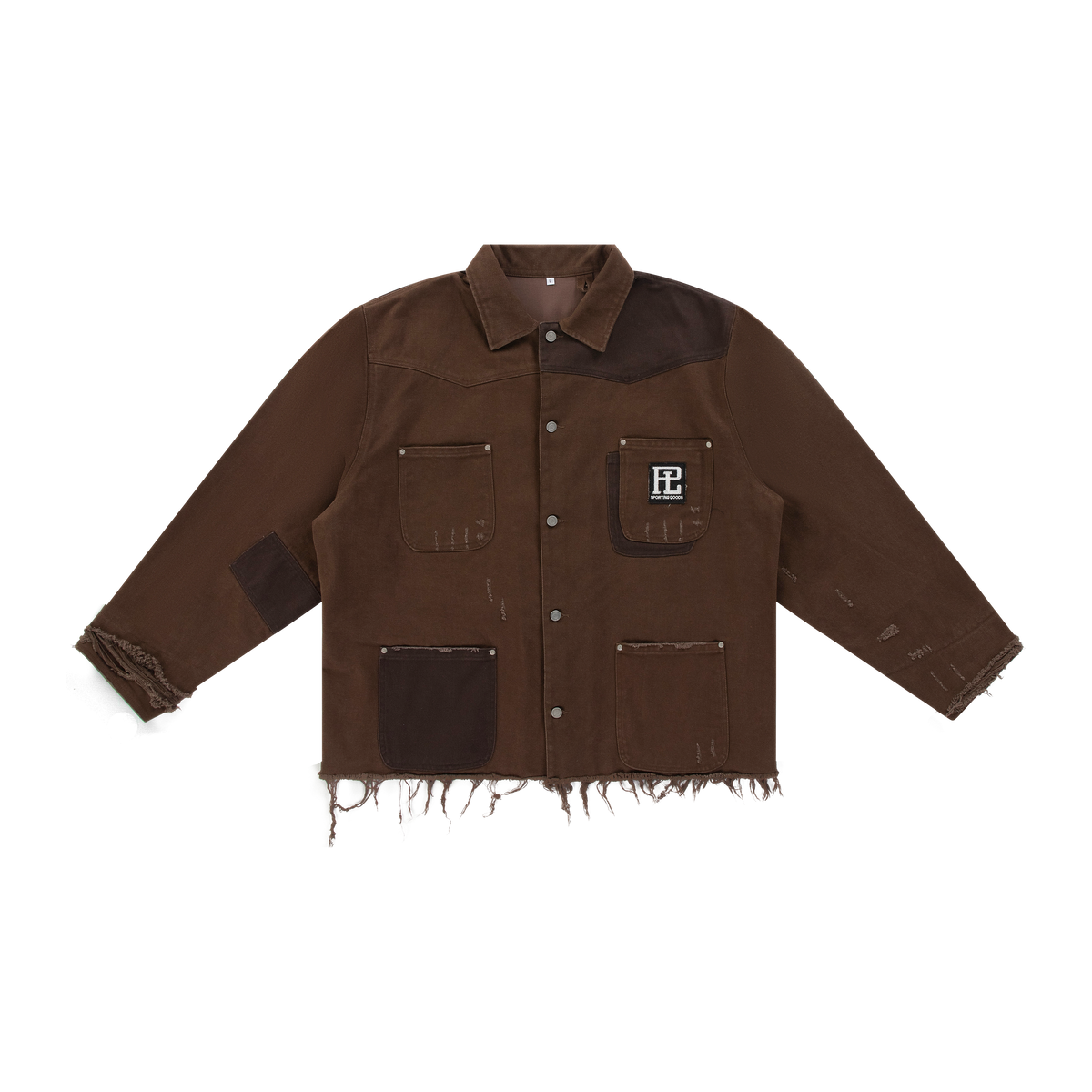 PAL SPORTING GOODS Ranch Patchwork Jacket Brown