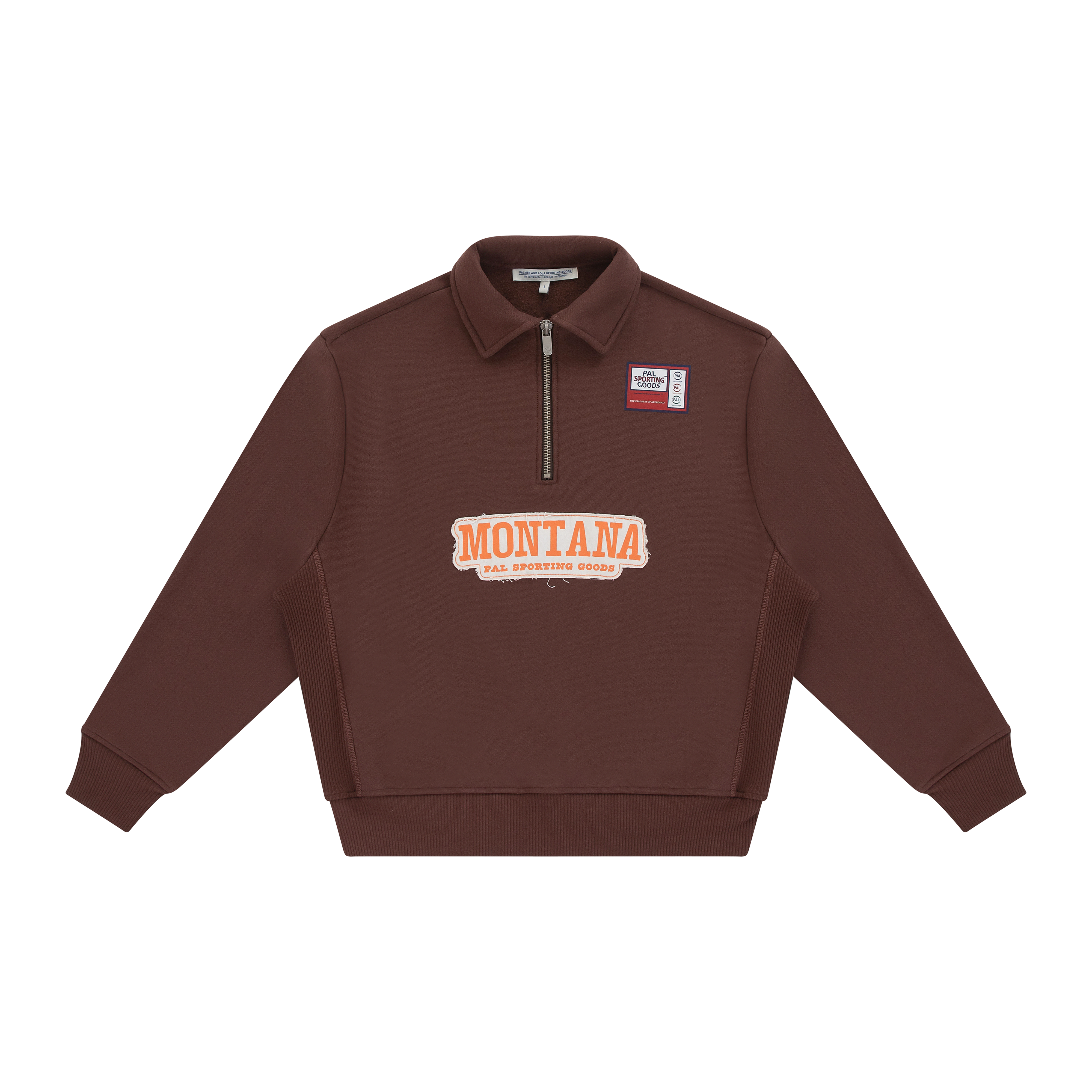PAL SPORTING GOODS Montana Half Zip Brown