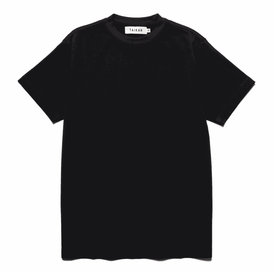 TAIKAN Plain T Black
