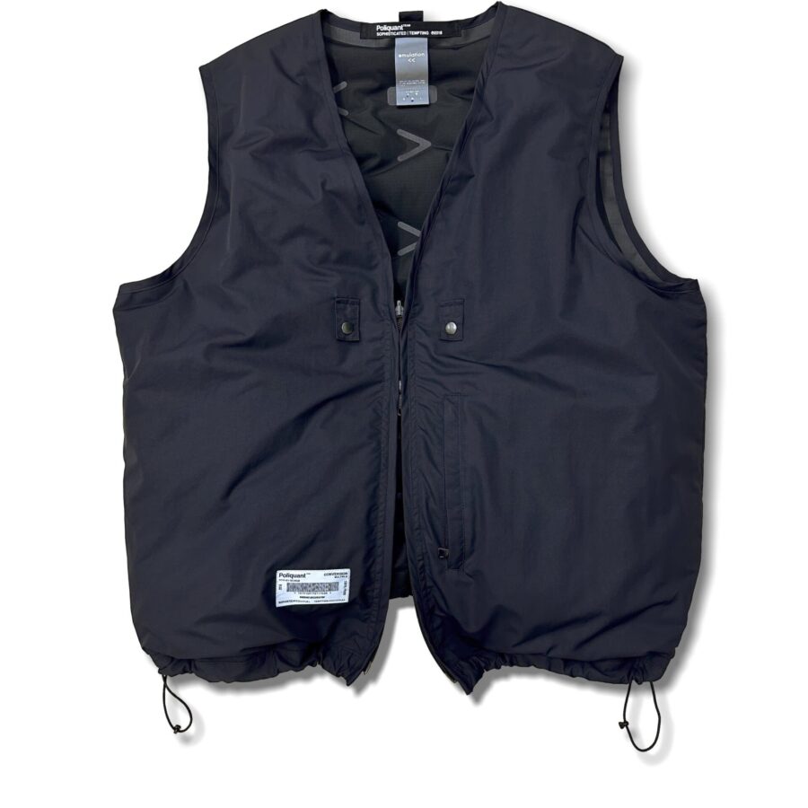 POLIQUANT Emulation Adjustable Air Unit Vest Black