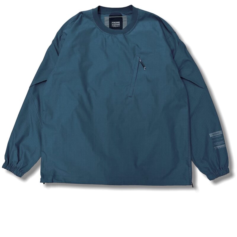 POLIQUANT X WILD THINGS Uniform Pullover Silver Navy