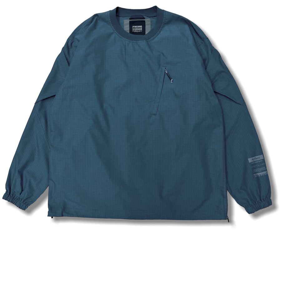 POLIQUANT X WILD THINGS Uniform Pullover Silver Navy