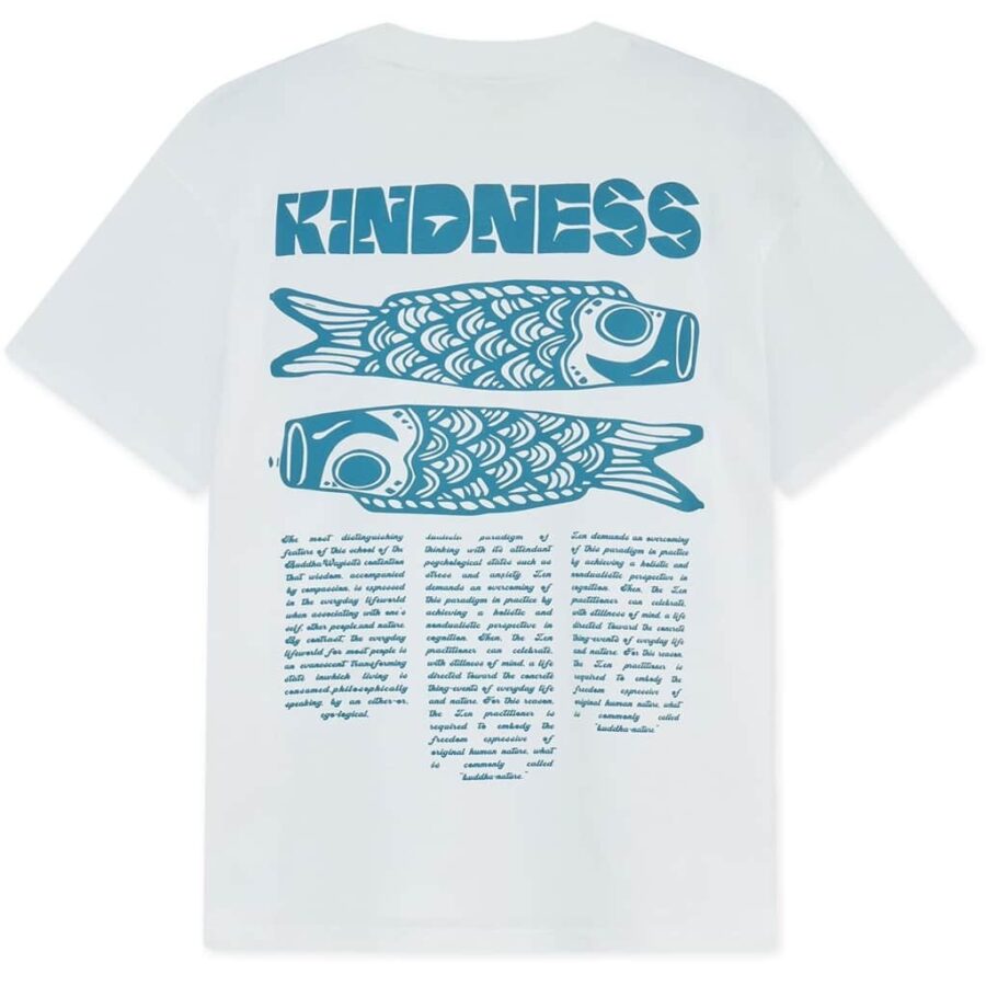 WOODBIRD Baine Kind Tee White