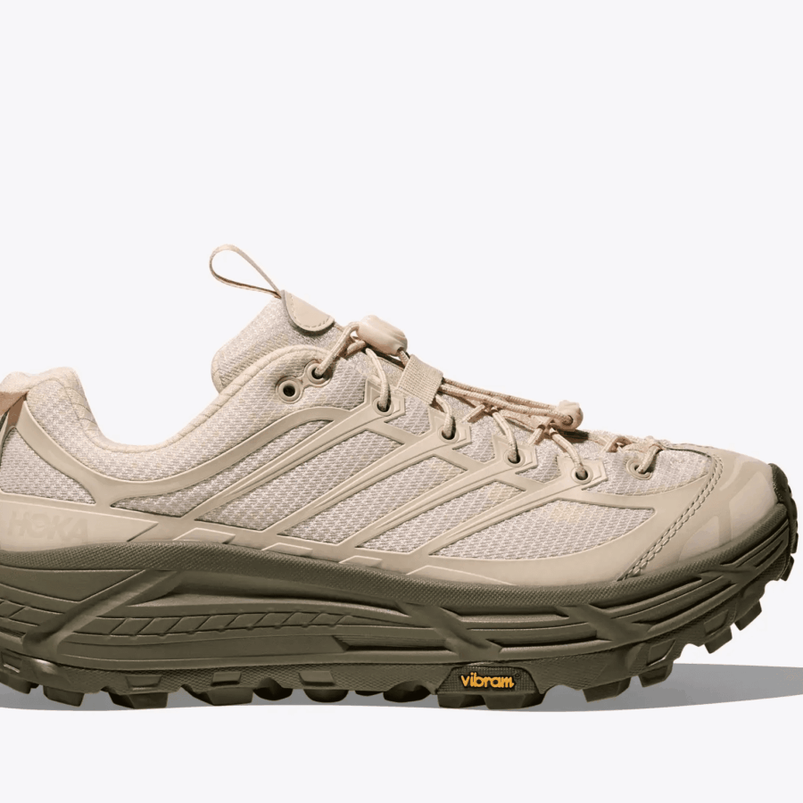 HOKA Mafate Three2 Oat Milk / Eucalyptus