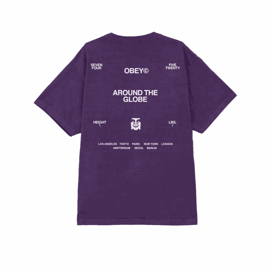 OBEY Around The Globe Pigment Imperial Purple