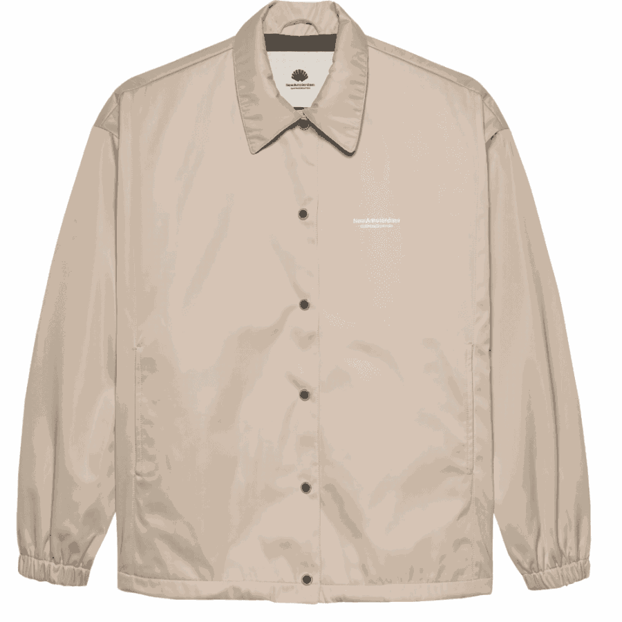NEW AMSTERDAM SURF ASSOCIATION Coach Jacket Warm Sand