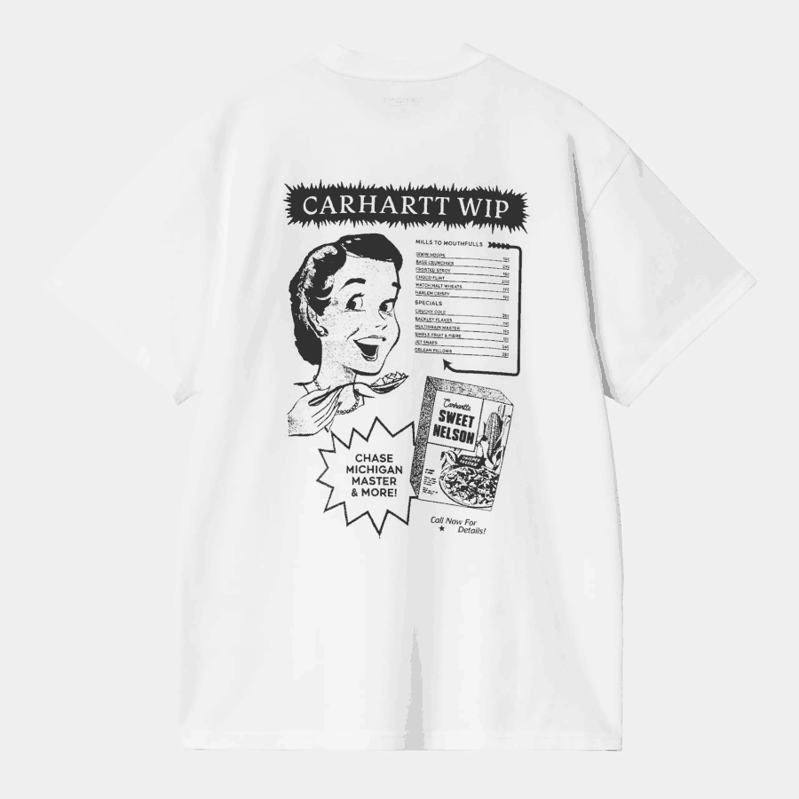 CARHARTT WIP S/S Catalogue T-Shirt White Black