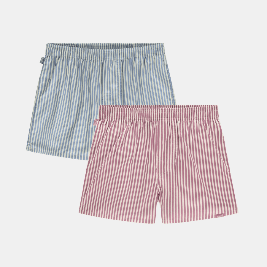 POCKIES 2-Pack - Striped Boxers