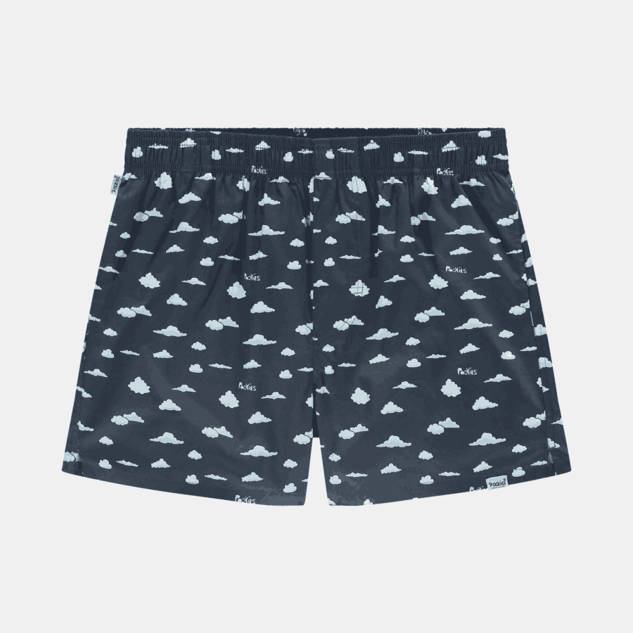 POCKIES Navy Clouds