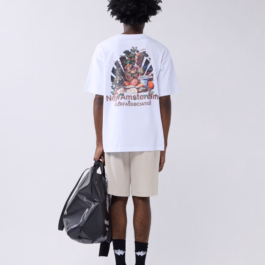 NEW AMSTERDAM SURF ASSOCIATION Buffet Tee White