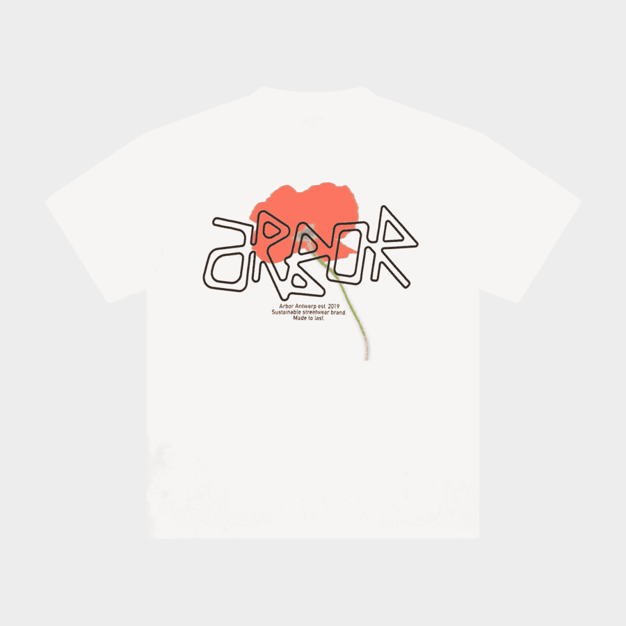 ARBOR Orange Poppy T-shirt