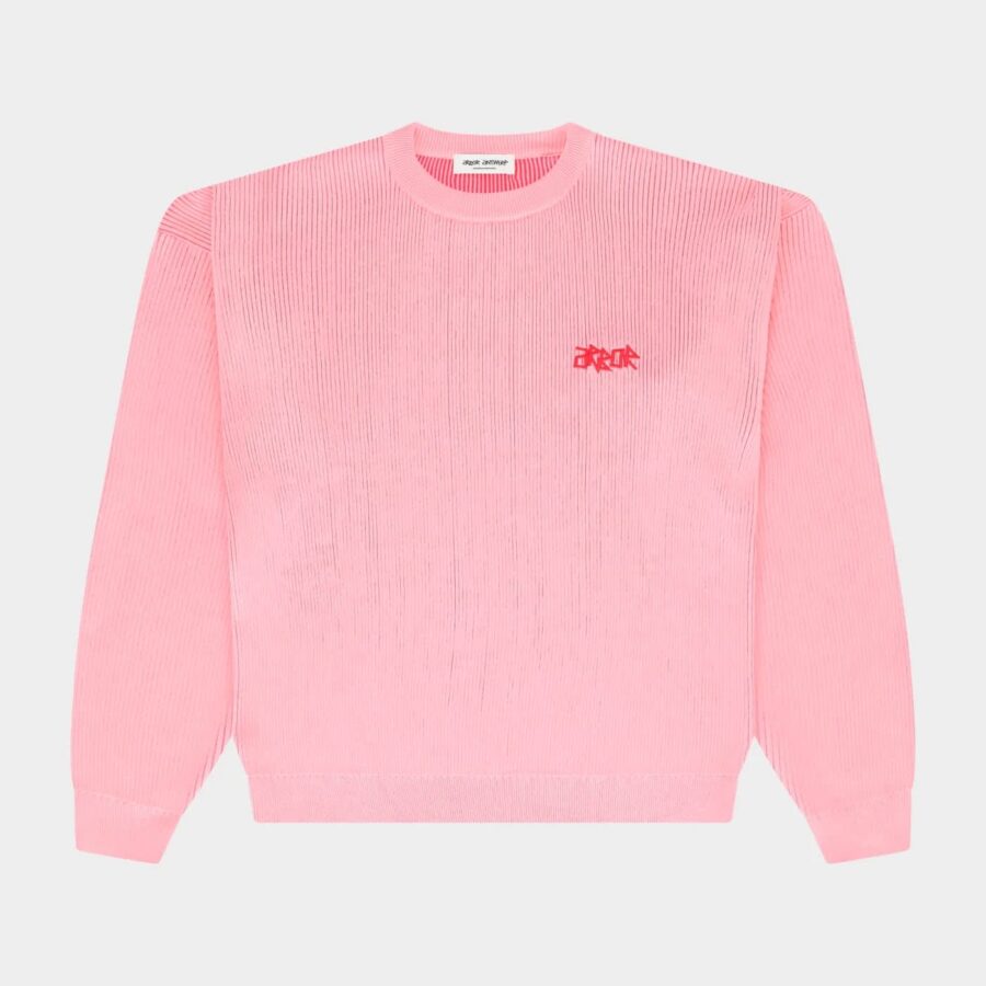 ARBOR ANTWERP Ribbed Knit Pink
