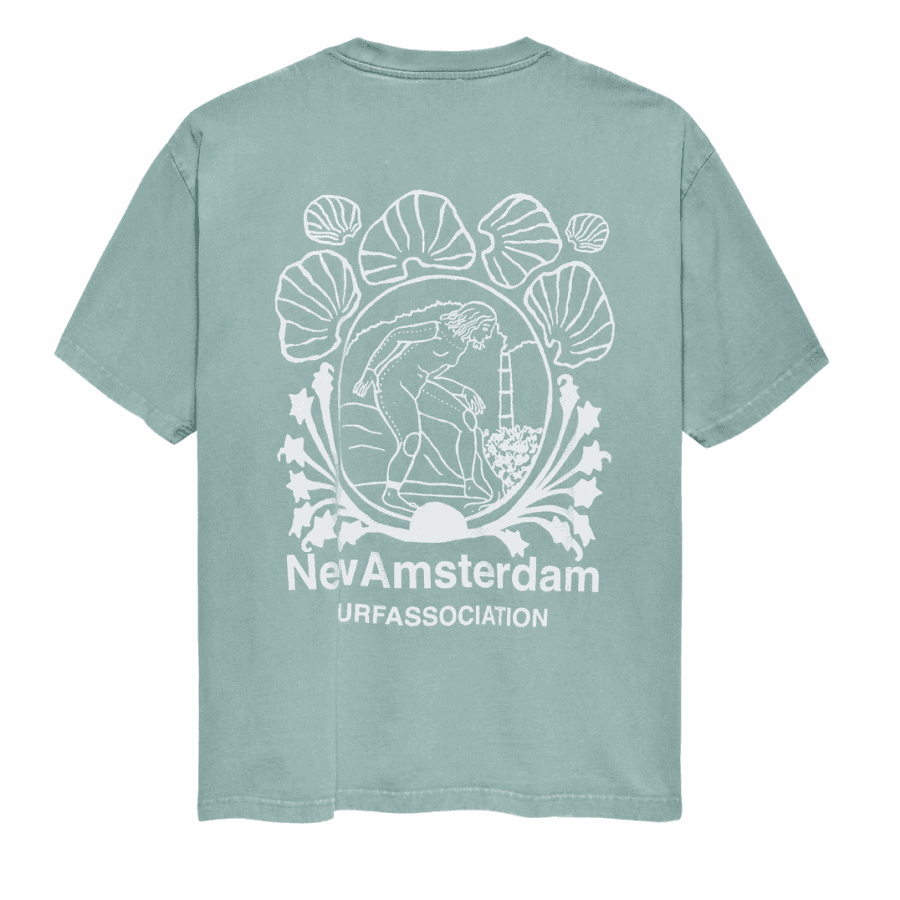 NEW AMSTERDAM SURF ASSOCIATION Lost Surfer Tee Teel