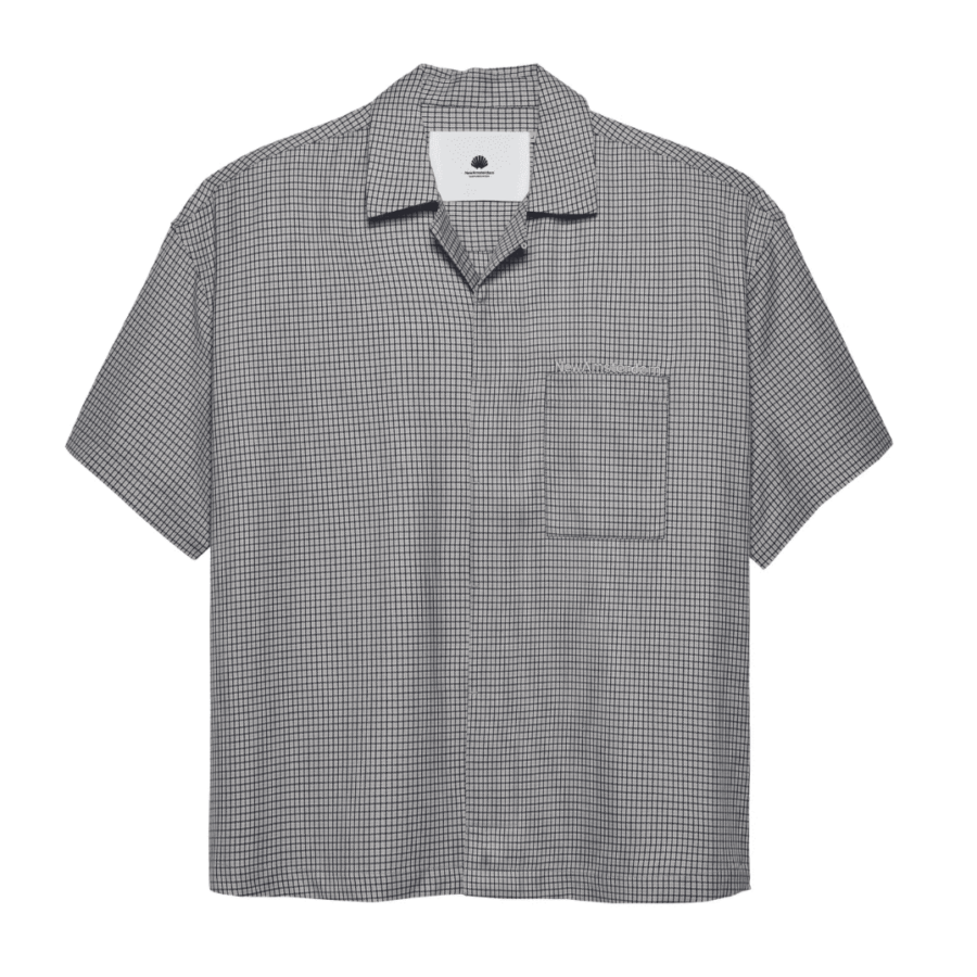 NEW AMSTERDAM SURF ASSOCIATION Wool Wijk Shirt Baby Check