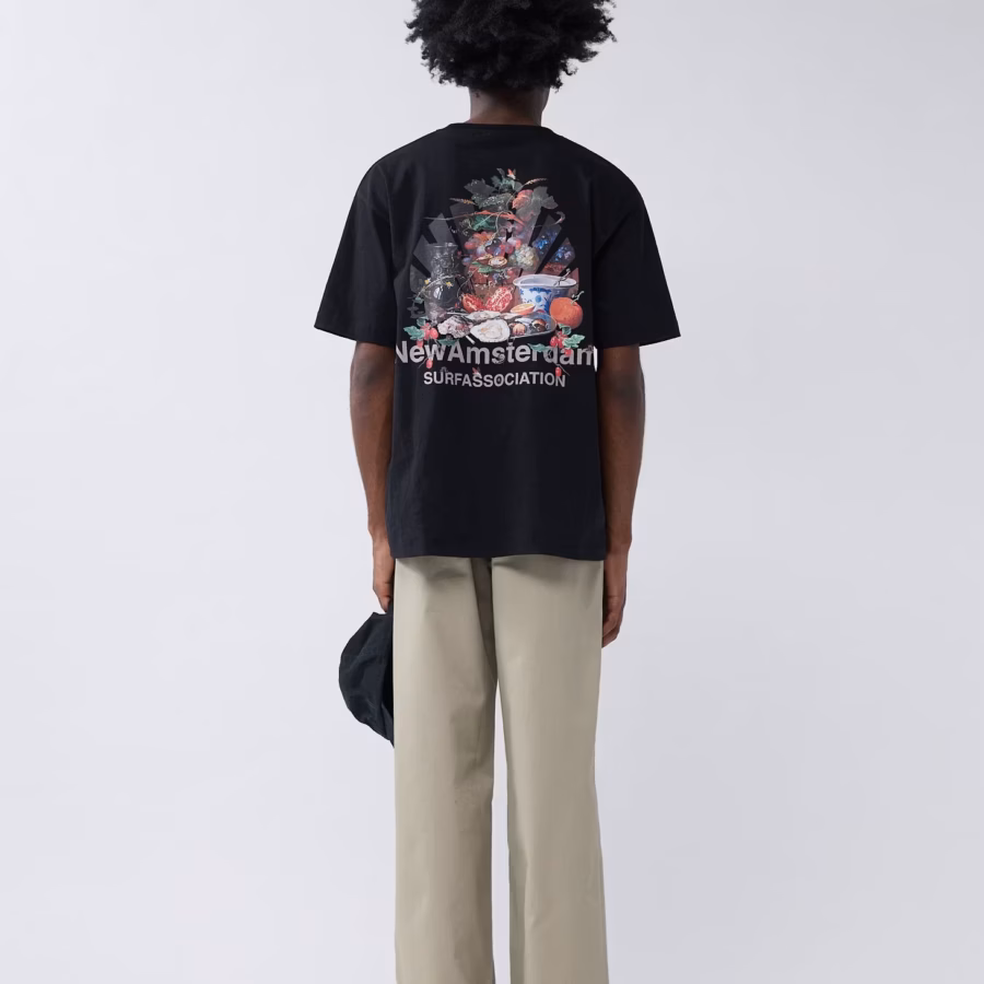 NEW AMSTERDAM SURF ASSOCIATION Buffet Tee Black