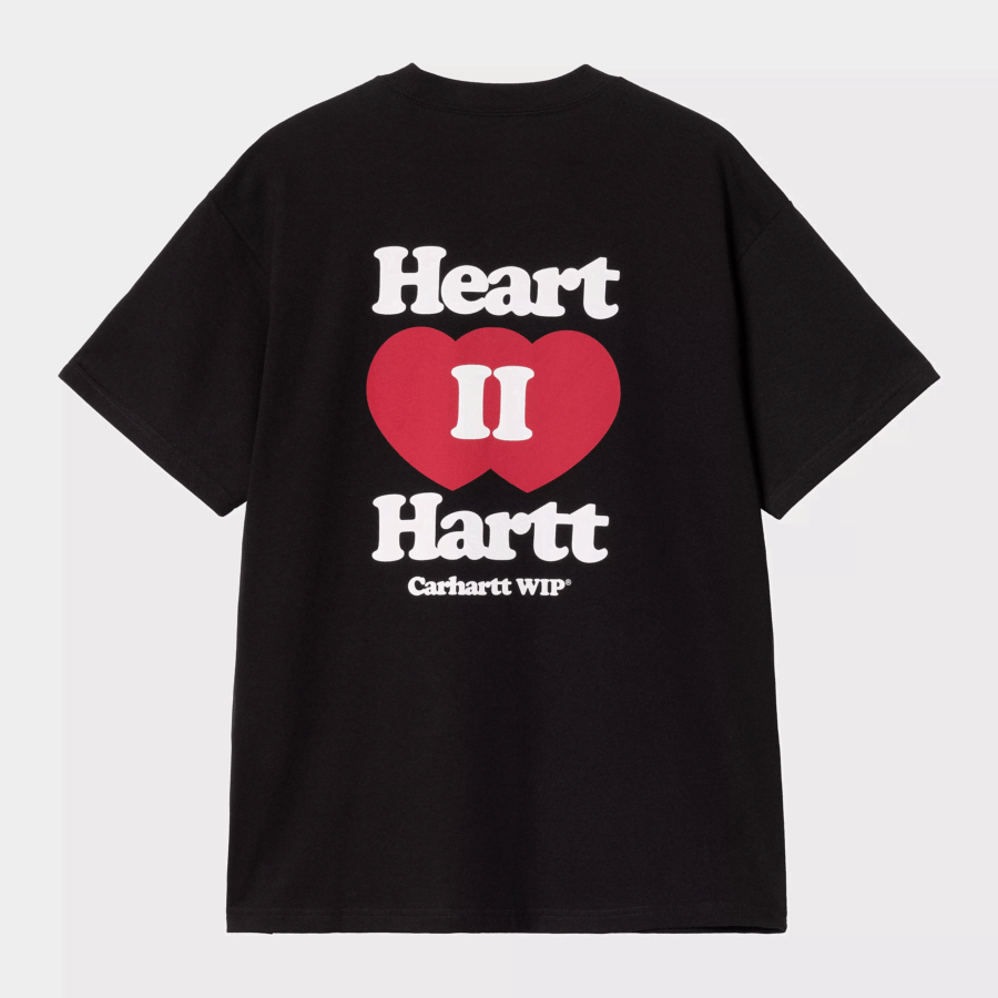 CARHARTT WIP Heart II Hartt T-Shirt Black
