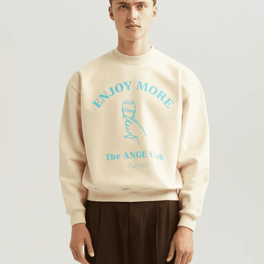ANGE PROJECTS Enjoy Sweater Oatmeal