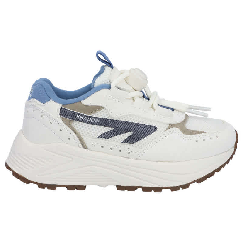 HI-TEC Kids Shadow Lace Gardenia Denim Windward Blue