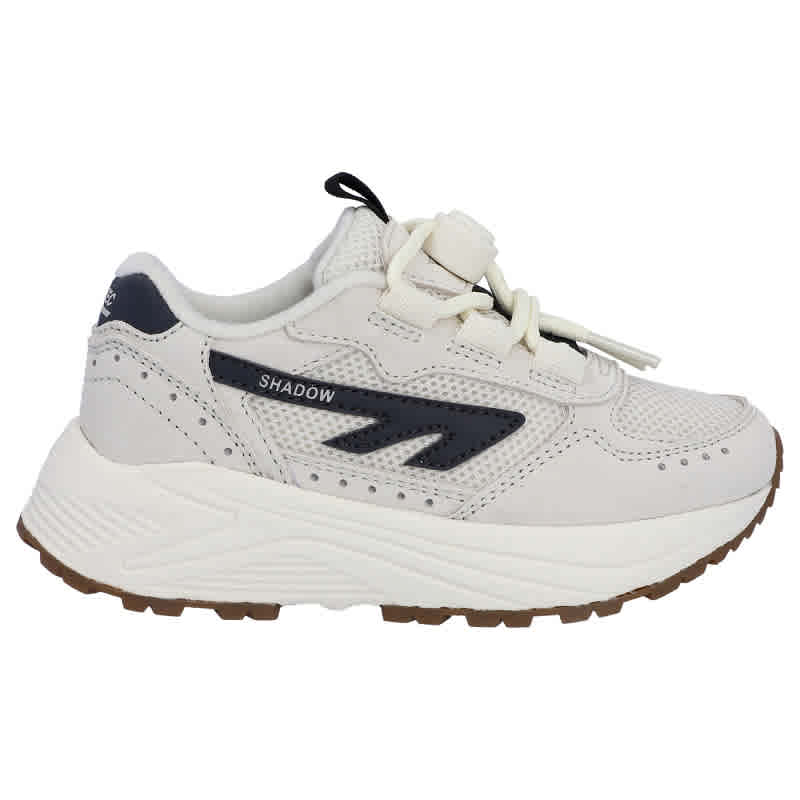 HI-TEC Kids Shadow Lace Off White Black