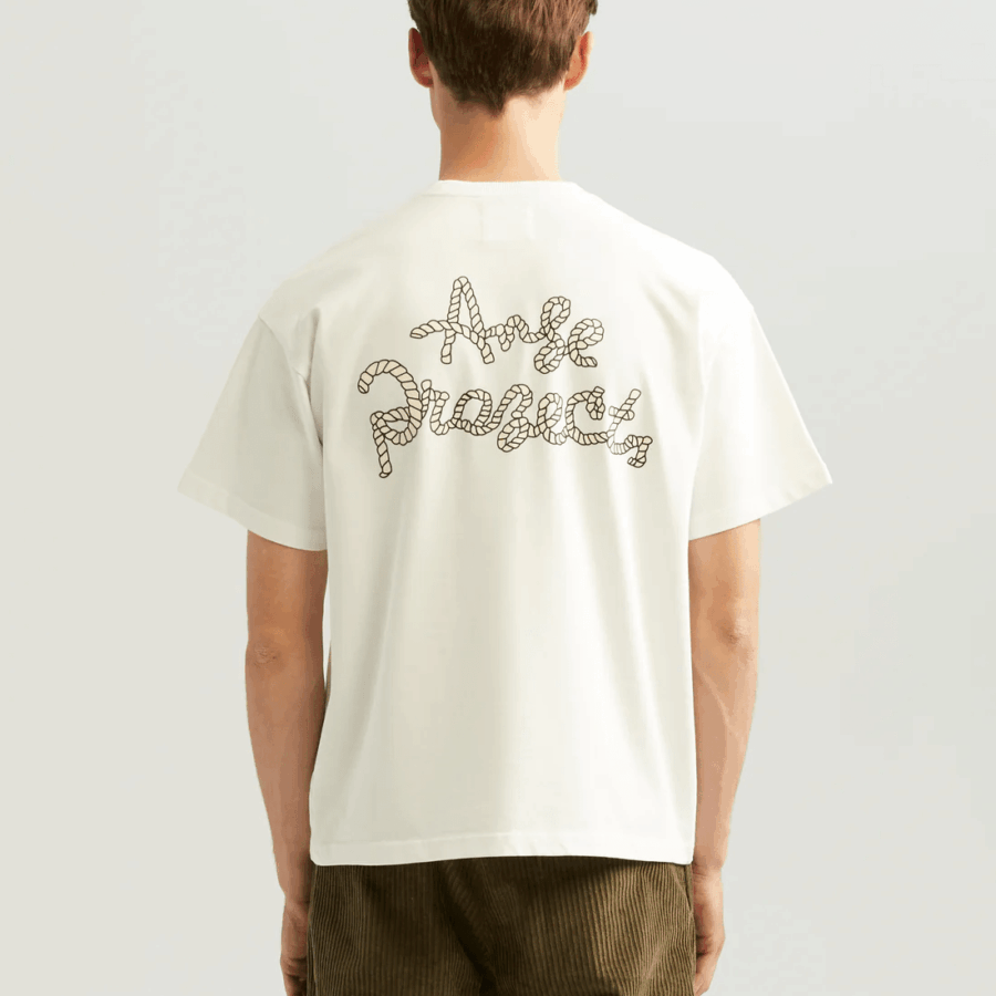 ANGE PROJECTS Rope Tee White