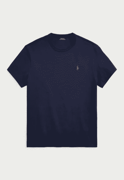POLO RALPH LAUREN Classic Fit Heavyweight Jersey T-Shirt Navy
