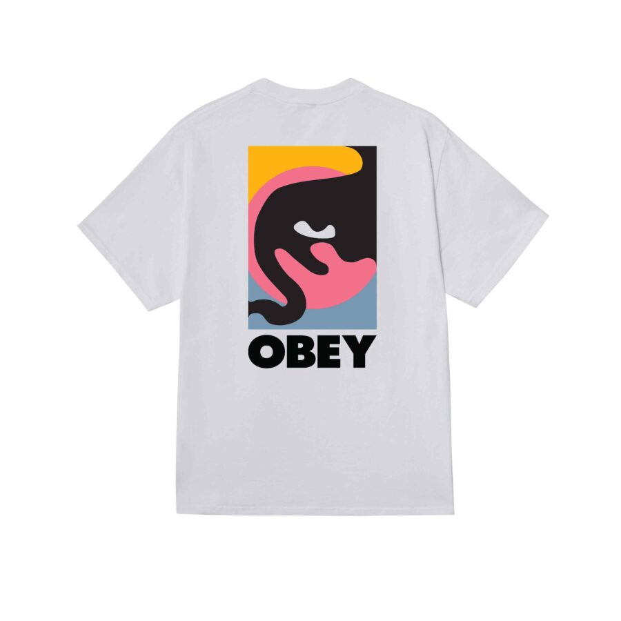 OBEY Quarter Icon Tee White
