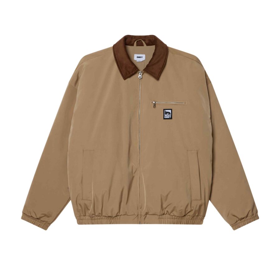 OBEY Elysian Jacket Vintage Tan