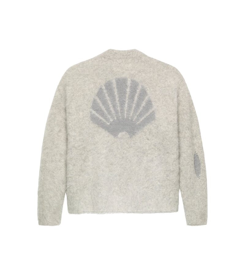 NASA Alpaca Blend Crewneck Grey