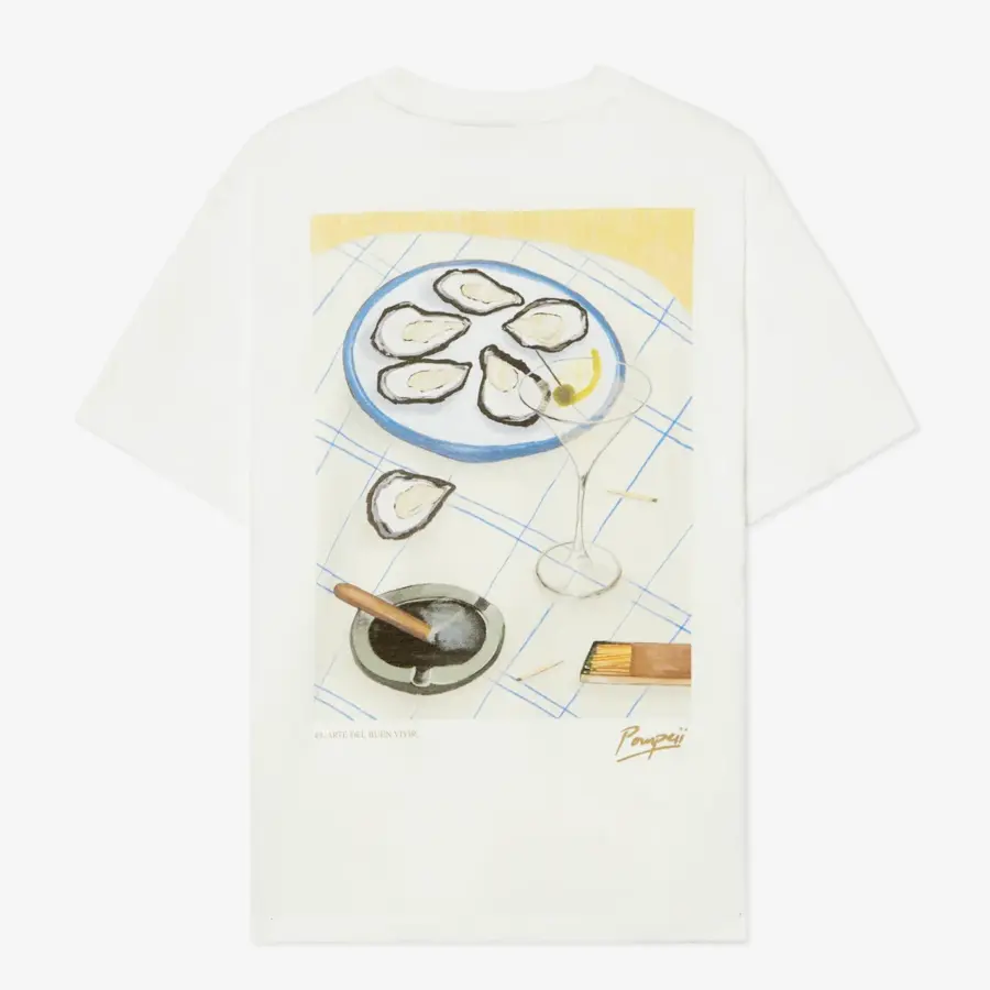 POMPEII Arte Del Buen Vivir Cream Tee
