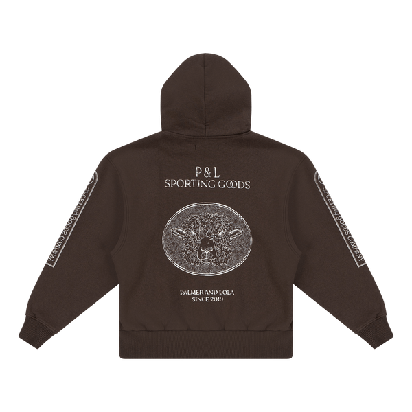PAL SPORTING GOODS Wolds Hoody Deep Mahogany