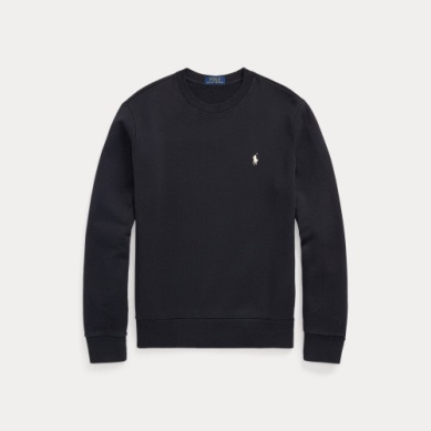 POLO RALPH LAUREN Loopback Fleece Sweatshirt Black