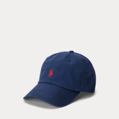 POLO RALPH LAUREN Cotton Chino Baseball Cap Navy