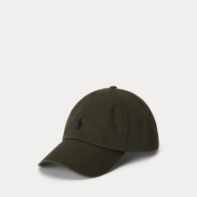 POLO RALPH LAUREN The Iconic Cotton Chino Ball Cap Green